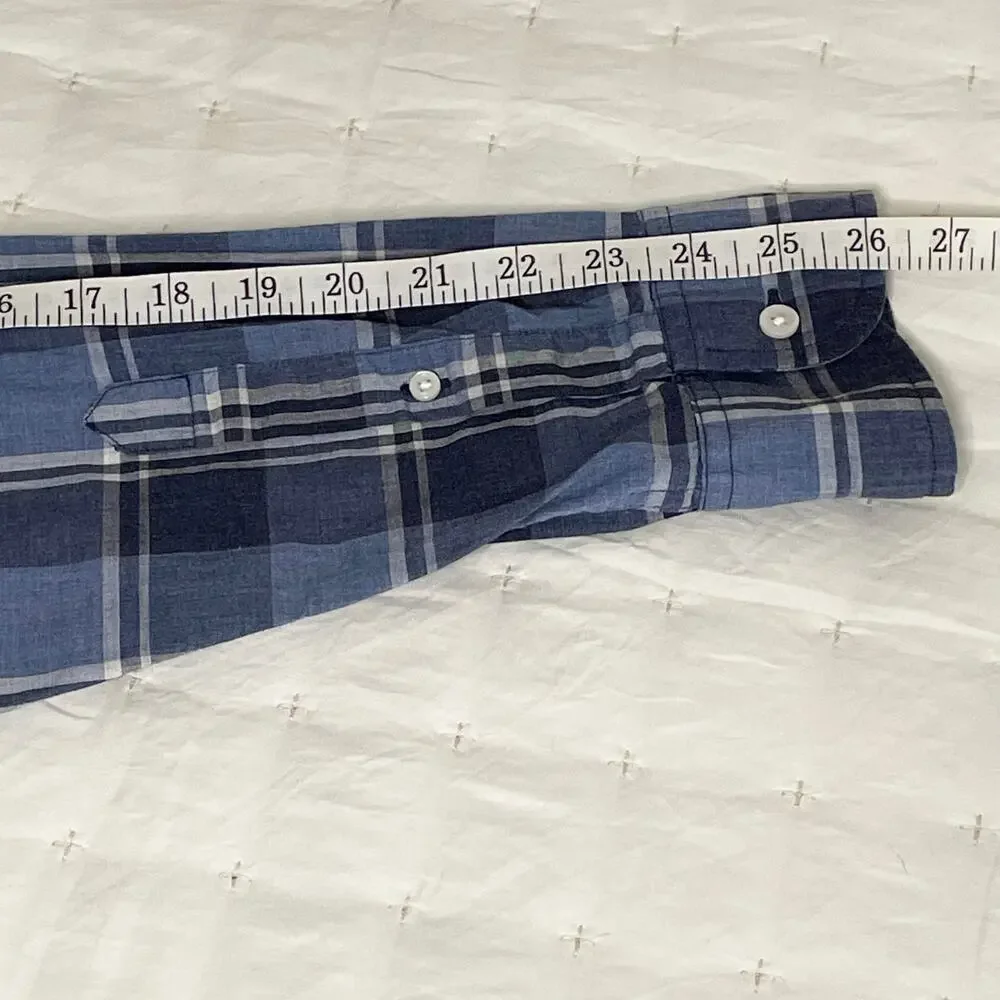 J.Crew Heathered Cotton Plaid Button-Down Shirt